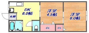 マンション水谷の物件間取画像